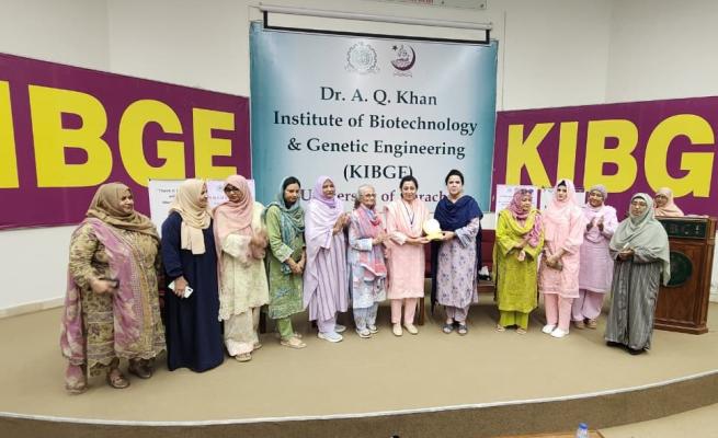 Shield presentation to Prof Sofia Ahmad