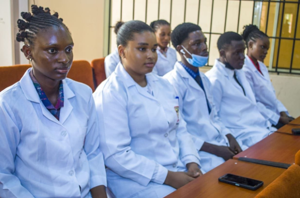 Student Doctors and nurses in attendance 