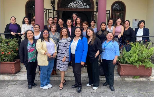 Participants of the I Encuentro Nacional de Científicas Salvadoreñas, the first national gathering of Salvadoran women scientists convened by OWSD.