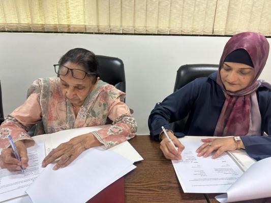 signing by president and director ORIC