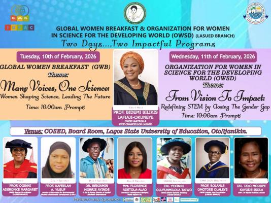 Poster of event OWSD LASUED