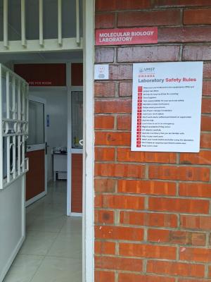 Molecular Biology Laboratory at University of Medical Sciences and Technology (UMST), Rwanda
