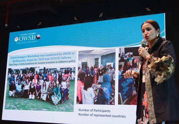 Giving presentations