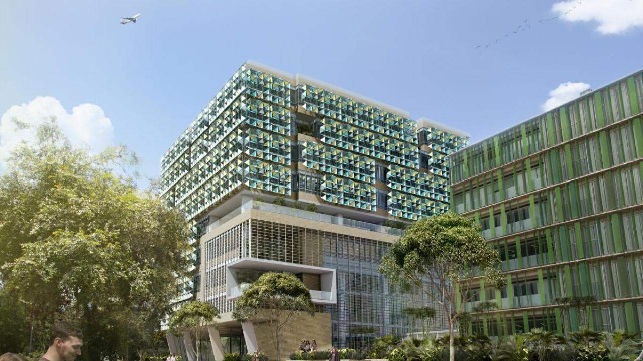 Modern building