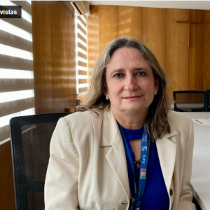 Professional portrait of Dr. Alicia Grajales Lagunes.
