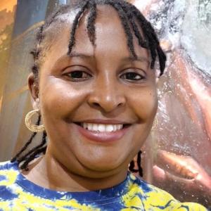 A photograph of Joy Oladimeji-Salami