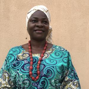 I am in my Yoruba traditional attire