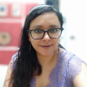 Selfie with blurred backgraound