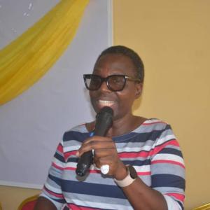 Prof. Olaleye Bolanle Omotoke at the training workshop