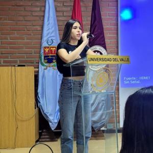This is me giving my acceptance speech to be the president of the Cientific Society of Students of Energy and Indusry