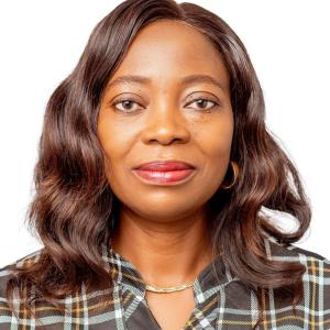 Passport photograph of Dr. Kike Oloruntoba