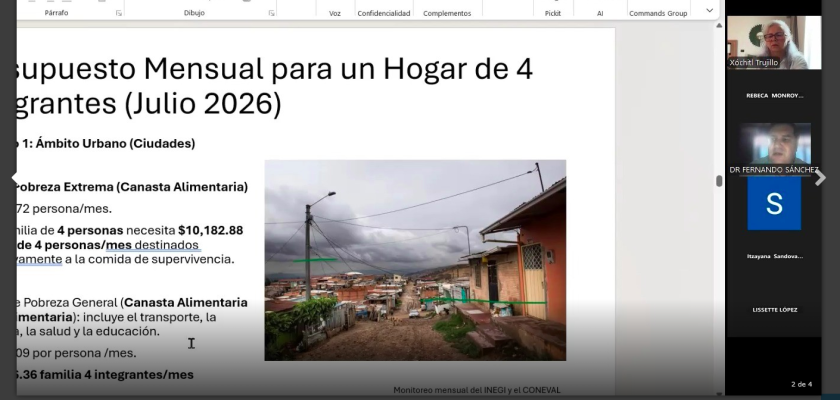 “La canasta básica y costos financieros”