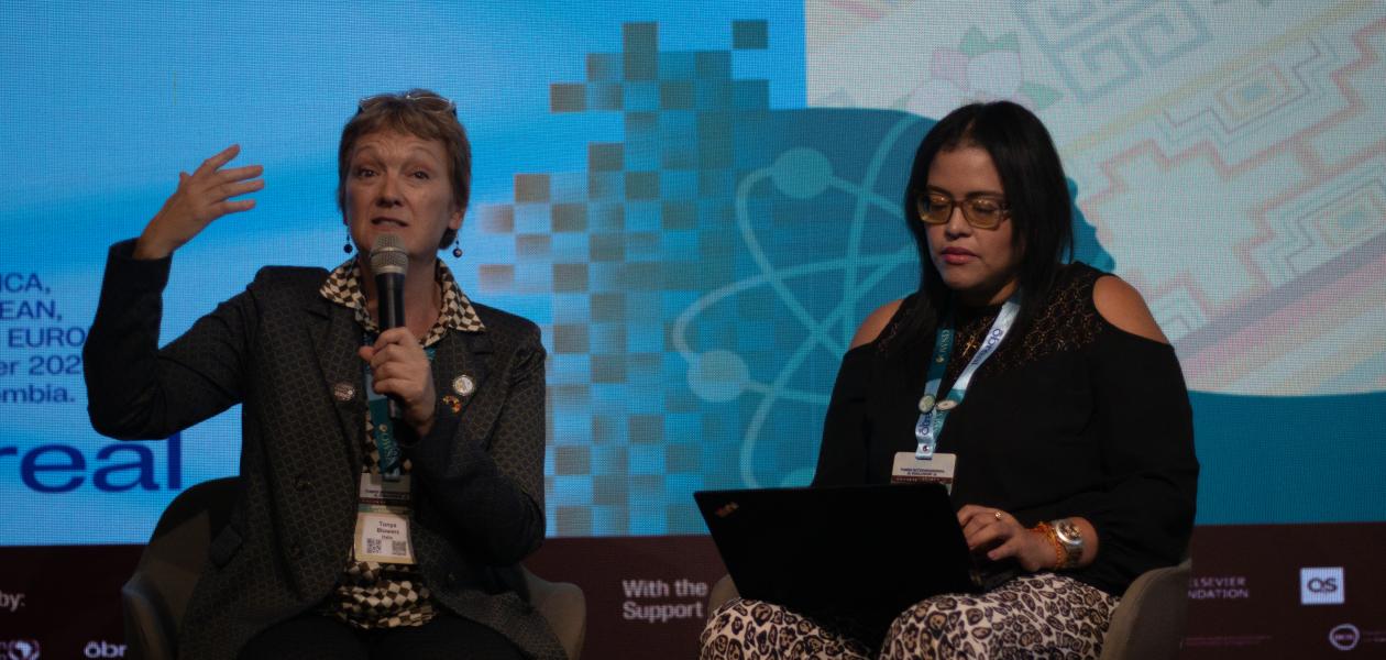 Tonya Blowers and Luisa Fernanda Echeverria King